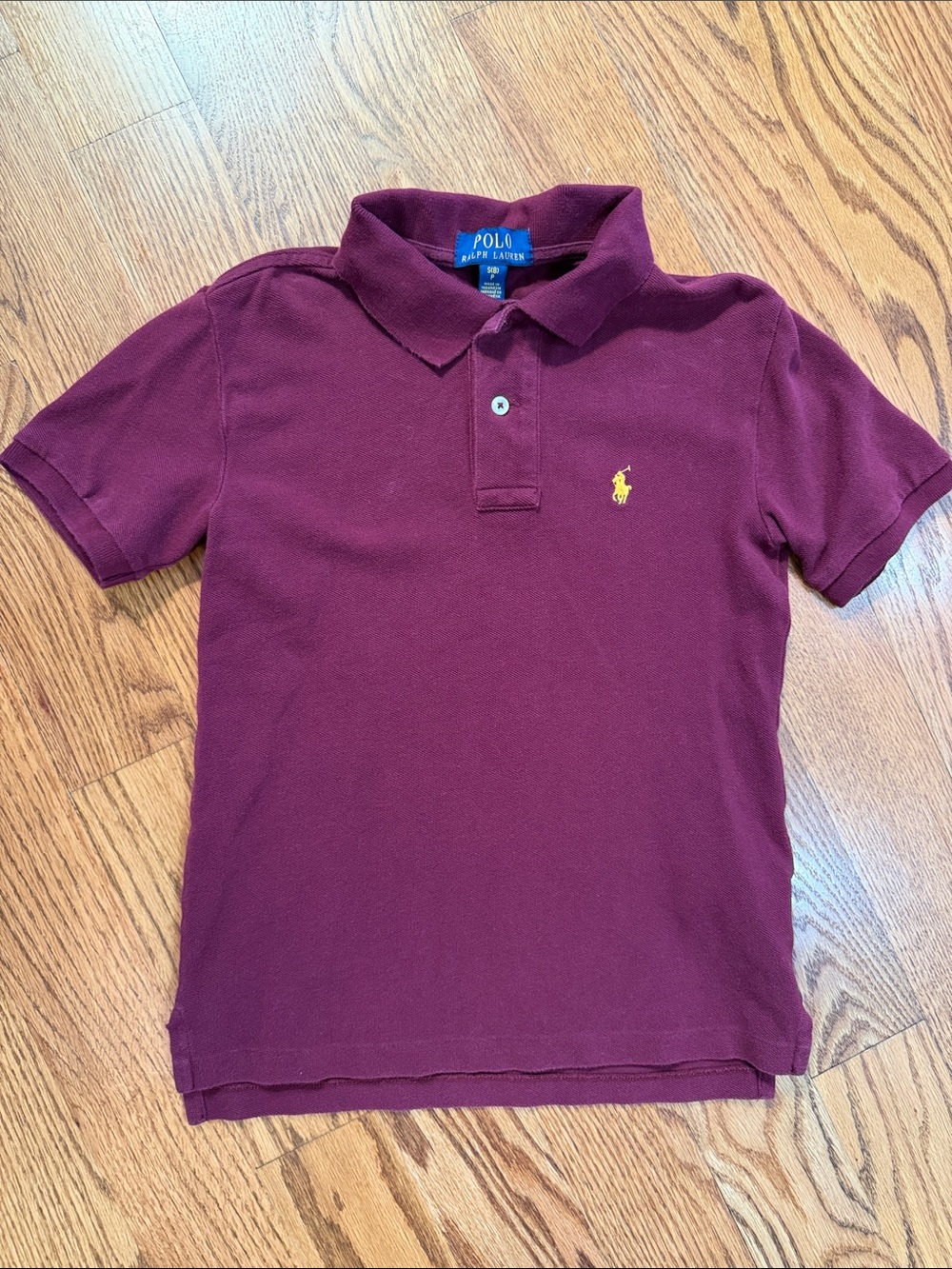 Boy’s Polo Ralph Lauren Polo Shirt. Size Small 8. Excellent Used Condition. - Picture 3 of 9